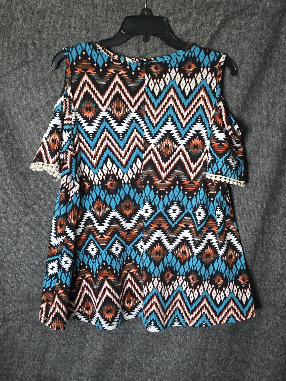 Krush Western Pattern Top - Size Large - Picture 2 of 4